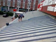 покраска крыши : чем покрасить металлическую или оцинкованную крышу